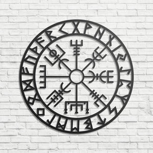 Vegvisir - Metal Poster - Northshire